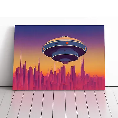 Ufo Art Vol.4 Canvas Wall Art Print Framed Picture Decor Living Room Bedroom • $31.51