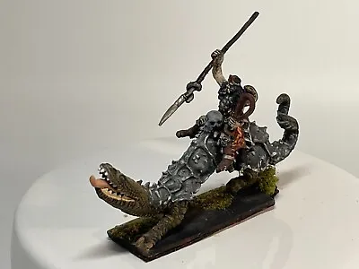 $28 • Buy Vintage Ral Partha 01-35 Land Dragon With Lancer Diorama Professionally Painted