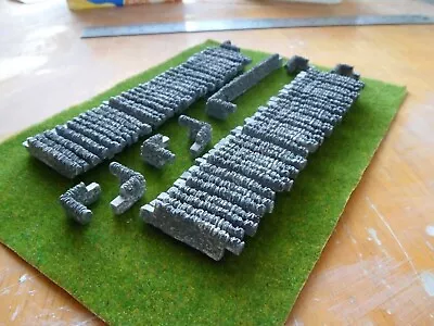 N Gauge Stone Walling 140 Pieces Dry Stone Walling Grey • £38.99