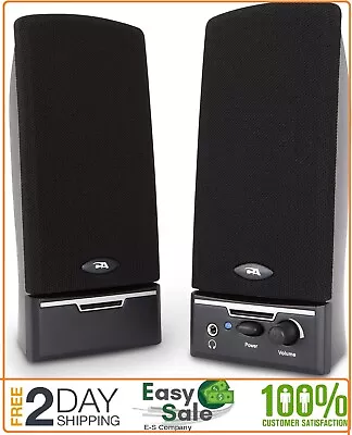 Cyber Acoustics CA-2014 Multimedia Desktop Computer Speakers • $24.34