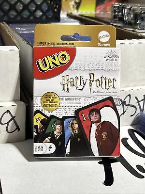 Mattel UNO Harry Potter Card Game Sorting Hat Rule Perfect For Game Night • $12