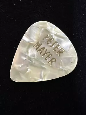 Jimmy Buffet Parrot Heads Peter Mayer Gold Guitar Pick • $40