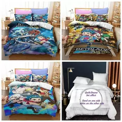 Comforter Quilt Microfiber Doona BEYBLADE  BURST Duvet Boys Bed Set Single Size • $97.41