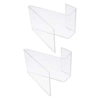 2pcs Easel Stand Magazine Display Stand Acrylic Reading Stand Comic Book Frame • £6.56