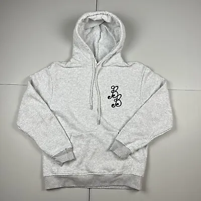 Bogey Boys BB Embroidered Chest Logo Hoodie Sweatshirt Grey M Macklemore • $69.99