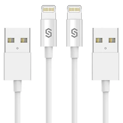 Syncwire Lightning Iphone Charger Cable - [Apple Mfi Cert] 2M (2 PACK) British • £13.99