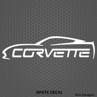 C6 Chevy Corvette Racing Chevrolet Speed Jake Vinyl Decal - Choose Color/Size • $4.95