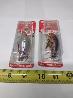 2 Manns Baby 1- Crankbaits Brown Craw And Ghost Minnow • $3.25