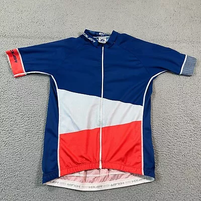 Voler Cycling Jersey Mens Large USA Full Zip Rear Pockets • $18.88