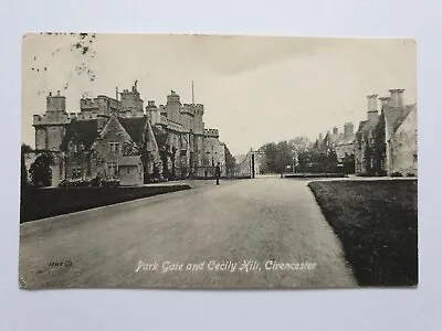 £2.50 • Buy Park Gate And Cecily Hill, Cirencester, Gloucestershire, Old Postcard 1910s