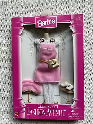 Vtg 1996 Barbie Fashion Avenue Boutique Pink Dress #14980 New • $39.99