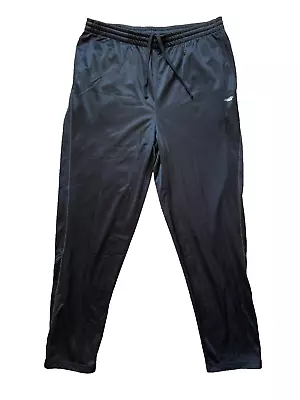 AVIA Men's Athletic Track Pants Black Large (L) - Activewear Sportswear Workout • $11.99
