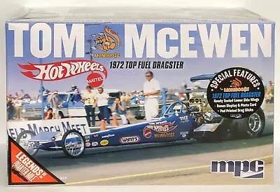 MPC 855 1/25 Mongoose McEwen Hot Wheels 1972 Top Fuel Dragster Plastic Model Kit • $39.99