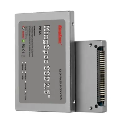 $78.42 • Buy 64GB KingSpec 2.5-inch PATA/IDE SSD Solid State Disk MLC Flash SM2236 Controller