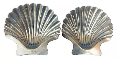 Vintage Udall Ballou Sterling Silver Pair Shell Shape Dish #1748x • $258