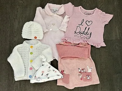 £3.99 • Buy 0 To 3 Months Baby Girl Bundle