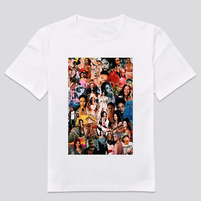 Custom T Shirt Rihanna Music Hip Hop R&b Vintage Tee Artist Pop • $39.99