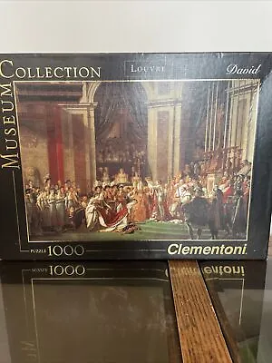 Museum Collection Louvre David 1000 Pcs. Puzzle Clementoni Napolean - Complete • $20