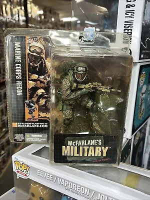 2005 McFarlane Toys Military Series 1 MARINE CORPS RECON 6” Action Figure • $39.95