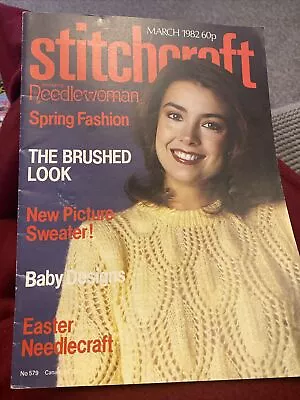 Vintage Stitchcraft Magazine -  March 1982 • £1.75