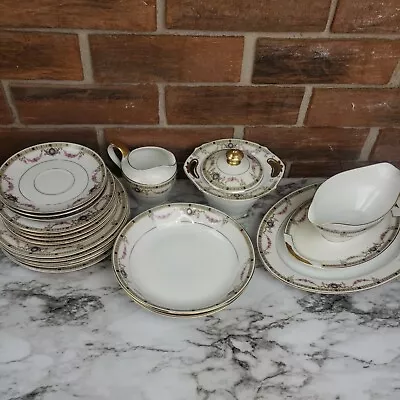 Vintage Eamag Schonwald Bavaria Porcelain Various Plates Bowls Sugar Cream • $8