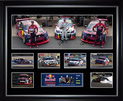 Triple Eight RedBull Holden Racing Team Limited Edition Framed Memorabilia • $99