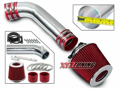 RED Short Ram Air Intake Induction Kit + Filter For 03-06 350Z/G35/FX35 3.5L V6 • $39.60