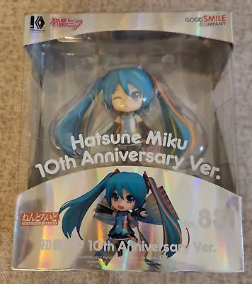 Nendoroid Hatsune Miku 10th Anniversary Edition Action Figure GOOD SMILE COMPANY • $19.99