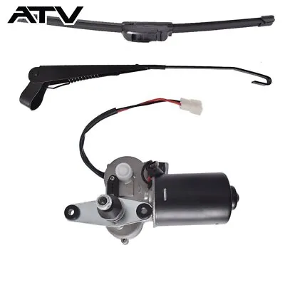 12V 90° Electric Windshield Wiper Motor Kit For Polaris RZR Ranger 900 • $24.24