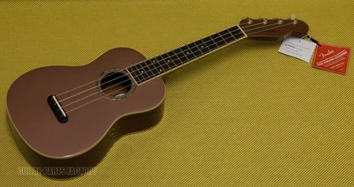 $169.99 • Buy 097-1630-066 Fender Zuma Concert Ukulele, Walnut Fingerboard, Burgundy Mist 