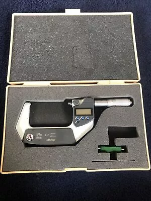 Mitutoyo 50-75mm IP65 Coolant Proof Digital Point External Micrometer - 293-346 • £46