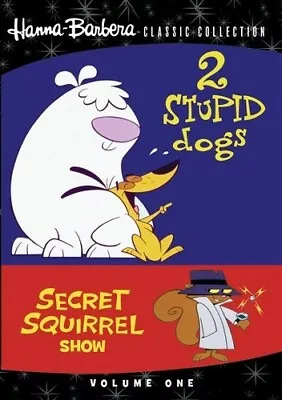 2 STUPID DOGS + SECRET SQUIRREL SHOW VOLUME ONE 1 DVD 13 Episodes Hanna-Barbera • $27.94