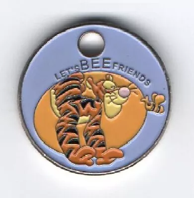 £5 • Buy Tigger & Bee Key Ring Golf Marker Locker Keyring Token Coin Dog Supermark