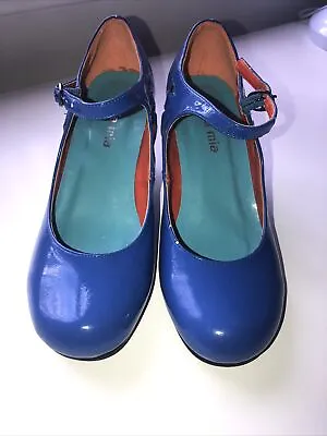 £7 • Buy Vintage 60s Mod Shoes Blue