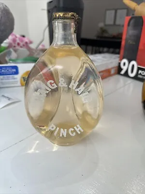 Haig And Haig Vintage PINCH WHISKEY Bottle W/authentic Cap And Labels • $10