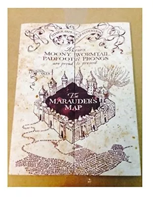 Marauder's Map Hogwarts Wizarding World Harry Potter LIMITED New • $7.99