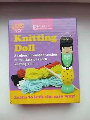 Knitting Doll Learn To Knit The Easy Way By Traditional Wooden Games • £1.99