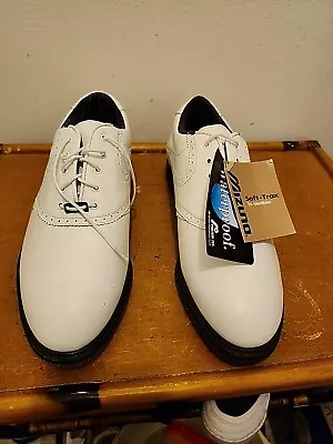 Mizun0 Soft-trax White Golf Shoes Size 9 • $70