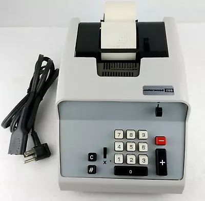 Underwood 288 Electric Adding Machine Calculator W/ Cover Vintage  • $46.89