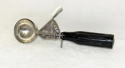 Vintage HAMILTON BEACH MODEL 67 Ice Cream Scoop Black Stainless Made In USA • $33