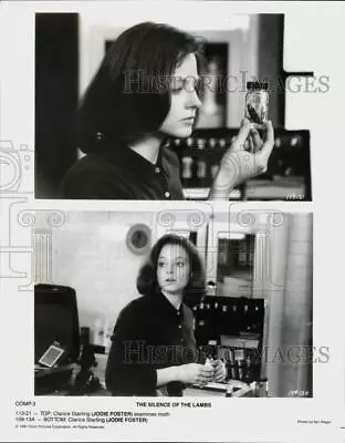 1991 Press Photo Jodie Foster In Scenes From  The Silence Of The Lambs.  • $15.88