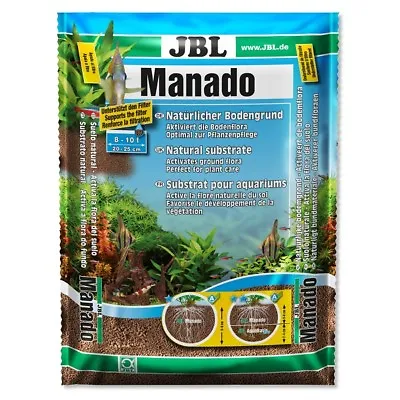 £14.25 • Buy JBL Manado Natural Substrate For Freshwater Aquarium Plant Sand Gravel Fish Tank