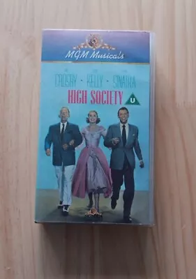 High Society VHS/DM 2000 Bing Crosby Grace Kelly Frank Sinatra Video MGM Musical • £0.99