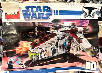 LEGO LEGO Star Wars Republic Attack Gunship  7676   MINIFIG MINIFIGURE SPACE • $212.50