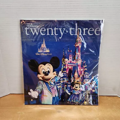 Disney Twenty-Three Magazine D23 Fall 2021 50th Anniversary Walt Disney World • $12.50