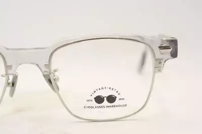 Graysmoke Browline Glasses 1950s Style Glasses Malcolm X • $134