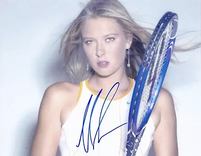 Maria Sharapova Signed 8x10 Color Tennis Photo # 4 • $33.99