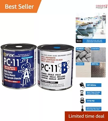 PC-11 Marine Epoxy Adhesive Paste - Resilient Bonds In Challenging Environments • $150.97