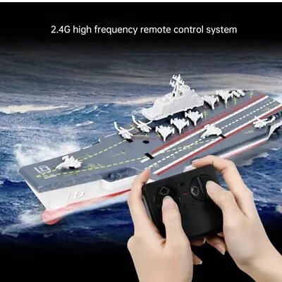 2.4G Electric Racing RC Aircraft Carrier Wireless Remote Control Water Boat • £28