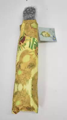 Immersive Van Gogh Museum Sunflower Umbrella Foldable 31 Cm X 5cm W Sleeve • $20.99